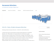 Tablet Screenshot of karawane-muenchen.org